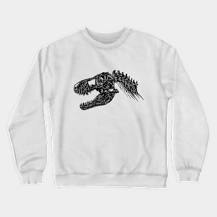 The t-rex skull Crewneck Sweatshirt